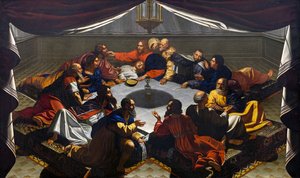 العشاء الرباني بواسطة جيرارد دوفيه